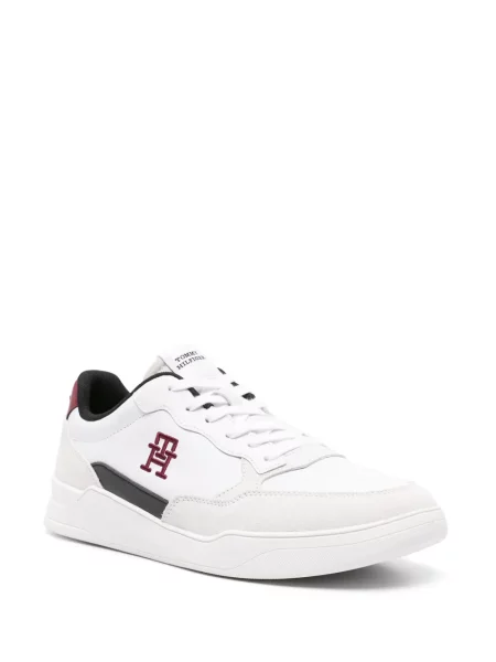 Sneakersy Tommy Hilfiger skórzane białe