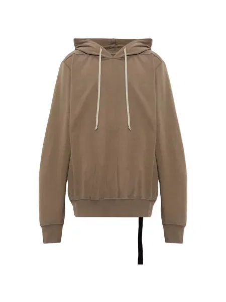 Hanorac cu glugă Rick Owens Drkshdw cu cordon maro
