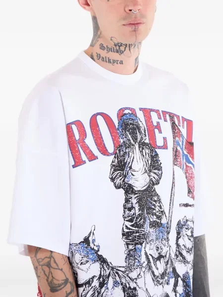 Tricou Napapijri scurt alb