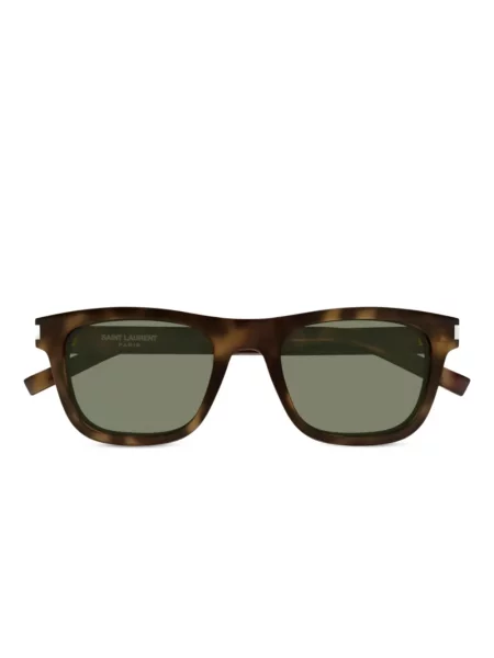 Sluneční brýle Saint Laurent Eyewear hnědé