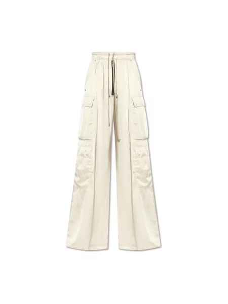 Spodnie Rick Owens beżowe
