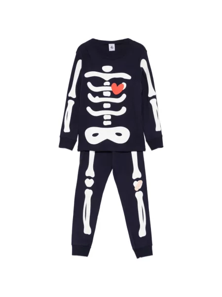 Piżama dziecięca Petit Bateau niebieska