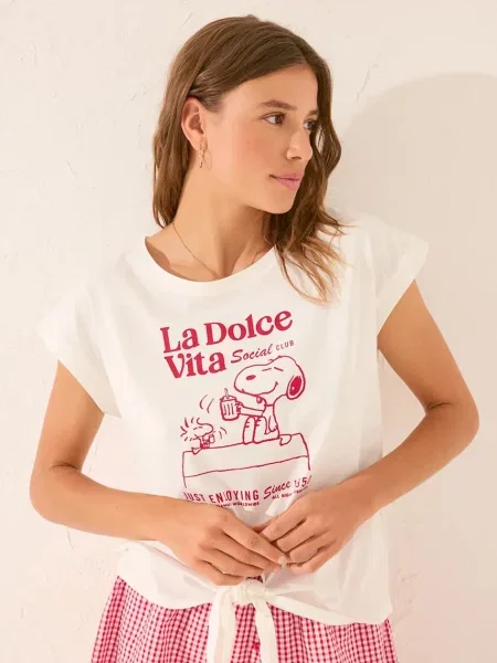 Тениска women'secret дамска бяло