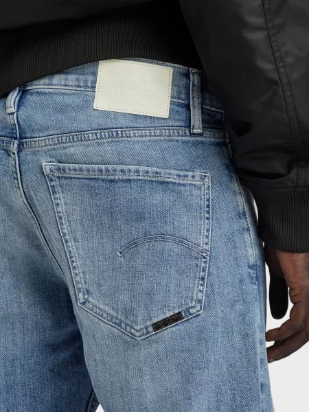 Прямі джинси G-star Raw сині