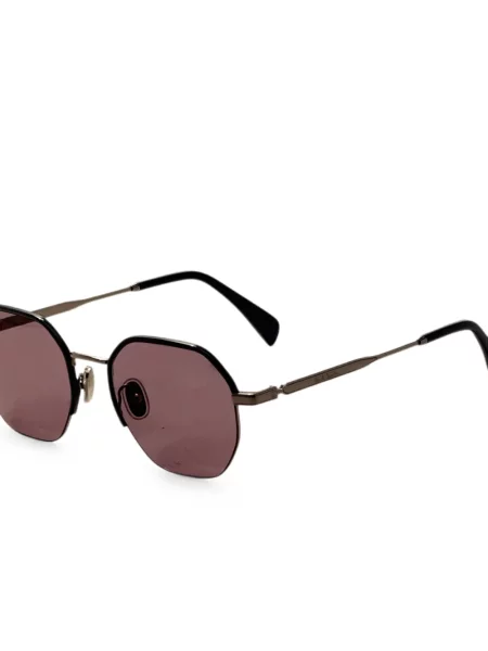 Ochelari de soare Paul Smith cu imprimeu geometric negru
