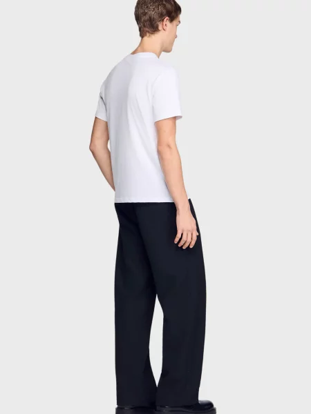 Футболка Sandro белая