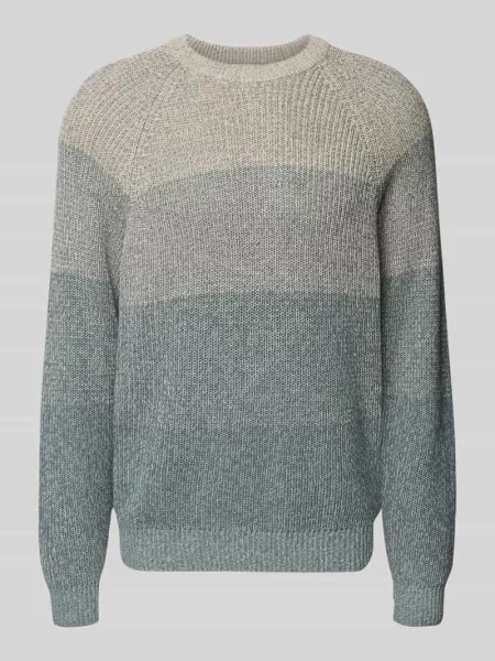 Sweter z dzianiny o kroju relaxed fit z czystej bawełny model ‘BIRK’ Only & Sons