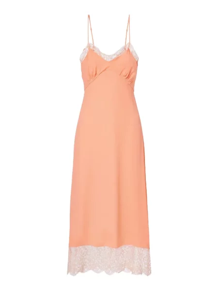 Nėriniuotas suknele Simone Rocha oranžinė