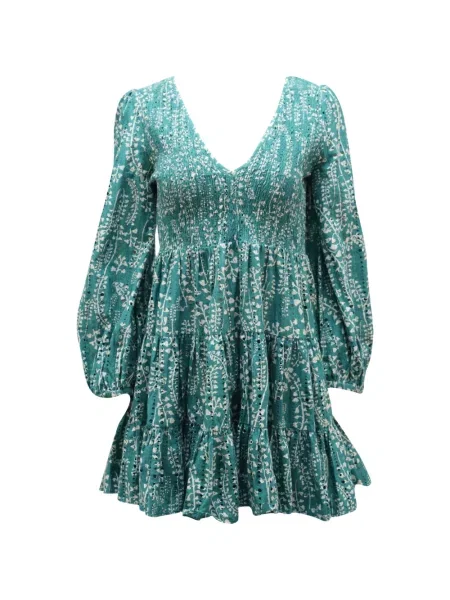 Rochie maxi Rixo lungă de costum verde