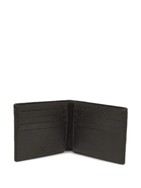Portofel Dunhill cu imprimeu geometric maro