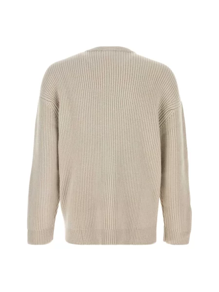 Dzianinowy sweter Entire Studios beżowy