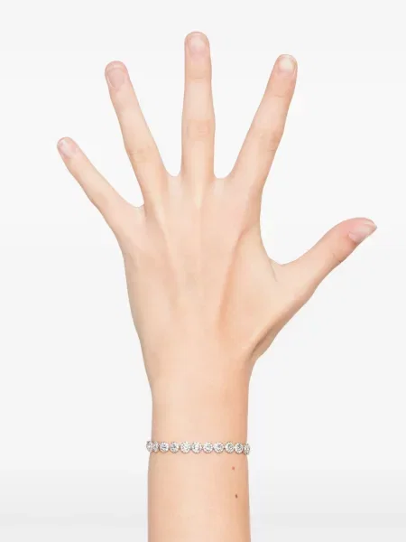 Tenisas apyranke Swarovski sidabrinė