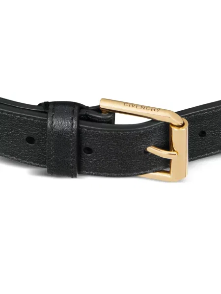 Cu centură curea Givenchy din piele negru
