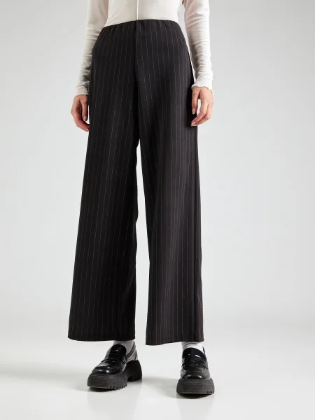VERO MODA Pantaloni VMBERLIN negru alb