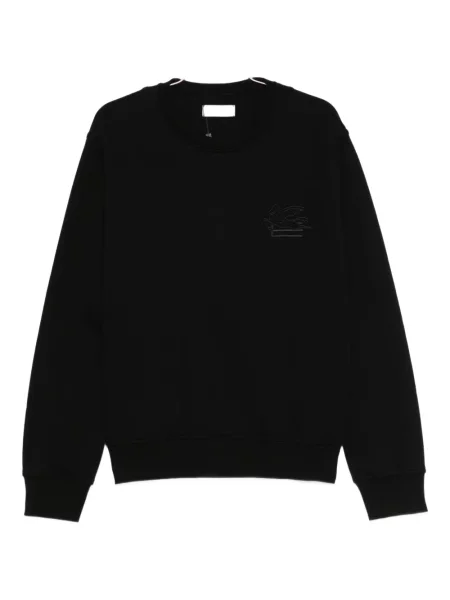 Hanorac crewneck Etro cu broderie negru