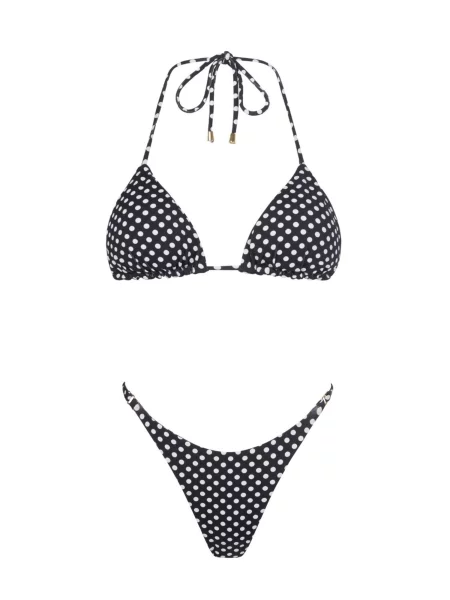 Acuarela Brand Bikiny Polka Dots' čierna