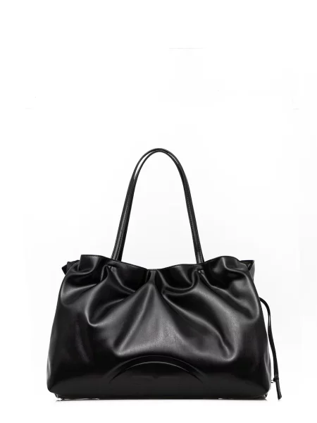 Geantă shopper Tory Burch negru