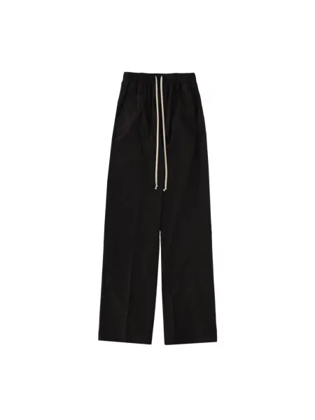 Spodnie Rick Owens ze sznurkiem czarne