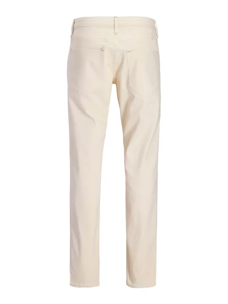 JACK & JONES Džínsy JJIClark JJEVan slonová kosť