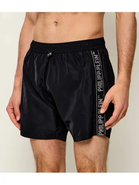 Pantaloni scurți Philipp Plein negru