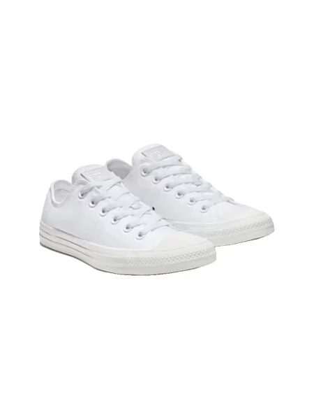 Pantofi Converse de culoare solidă alb
