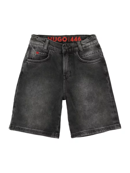 HUGO Jeans denim negru
