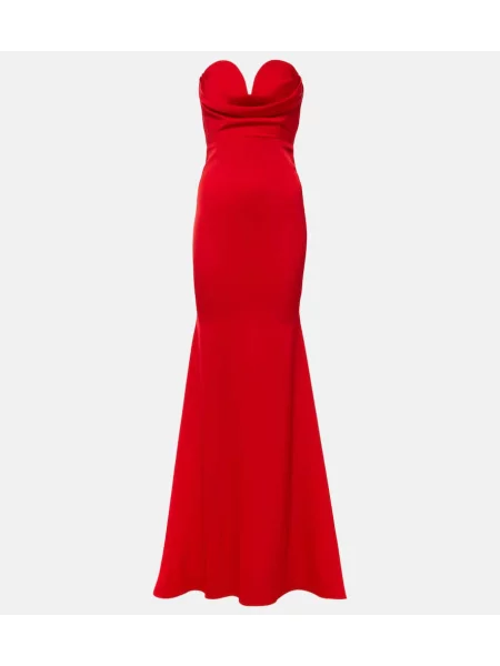 Rochie Alex Perry din satin roșu