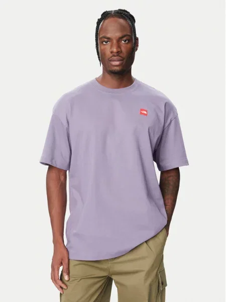 The North Face Tricou Red Box Mov deschis roșu