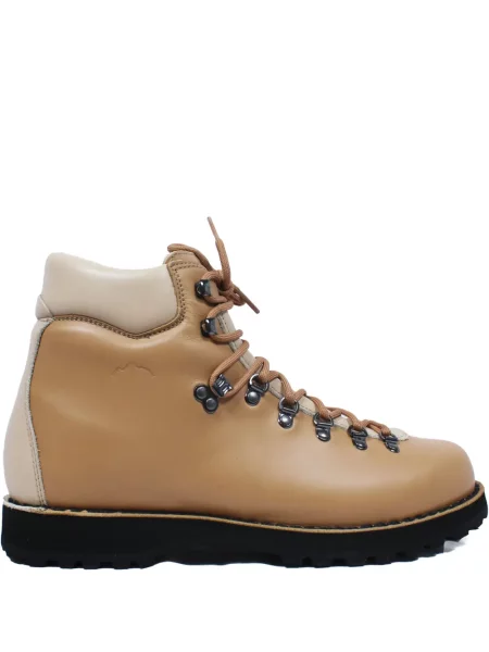Botine Diemme cu șireturi din piele maro