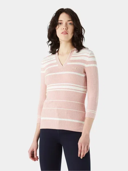 Lacoste Джемпер Модал рожевий