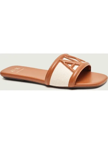 Armani Exchange Șlapi maro