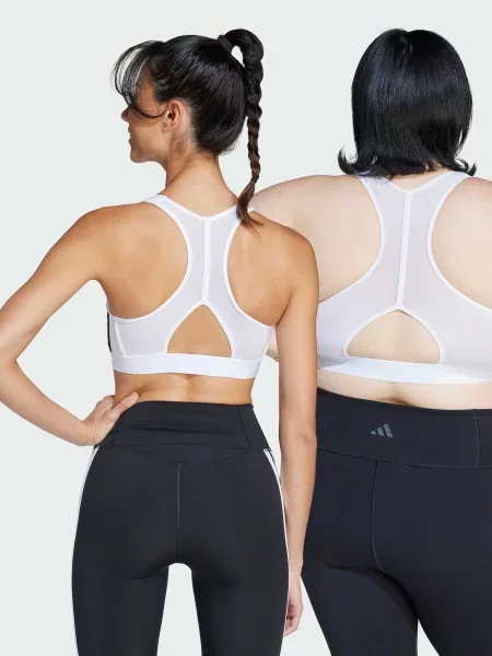 Топ спортивний adidas білий