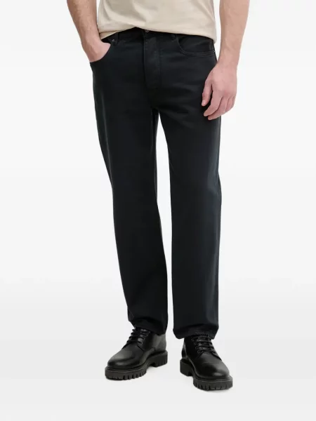 Straight fit džíny Armani Exchange černé