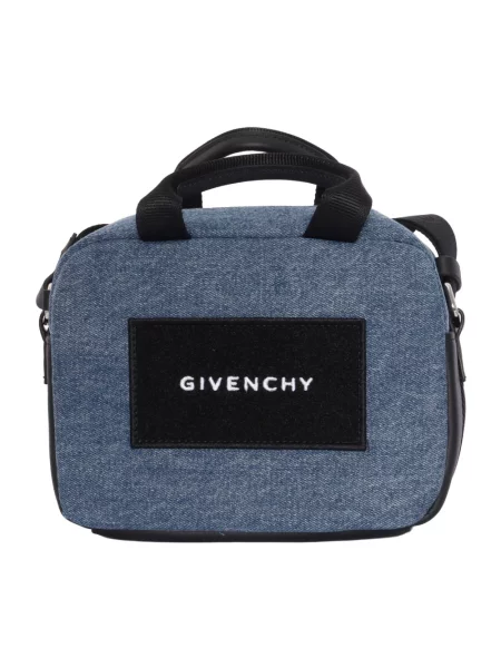Torebka crossbody Givenchy skórzana szara
