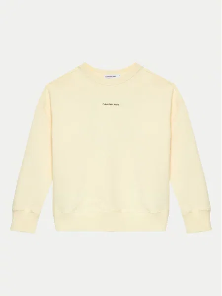 Calvin Klein Jeans Džemperis Monogram smėlio