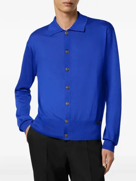 Cardigan Versace albastru