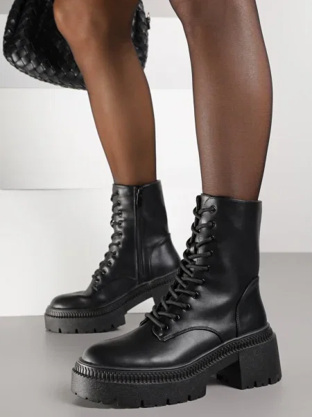 Botine Violosa negre
