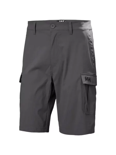 Pantaloni scurți cargo Helly Hansen cu autograf gri