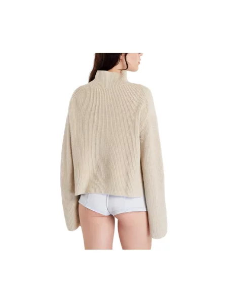 Sweter Calvin Klein chunky beżowy