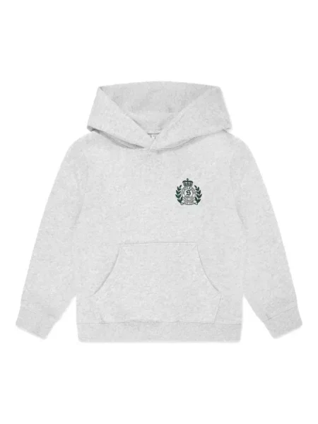 Bluza z kapturem dziecięca Sporty And Rich szara