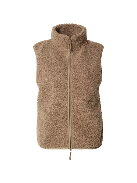 Gina Tricot Brezrokavnik temno siva