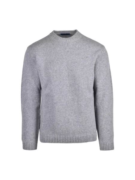 Sweter Daniele Fiesoli wełniany szary
