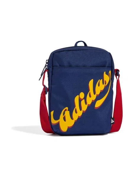 ADIDAS PERFORMANCE Športna torba TIRO mornarska / kari / temno rdeča