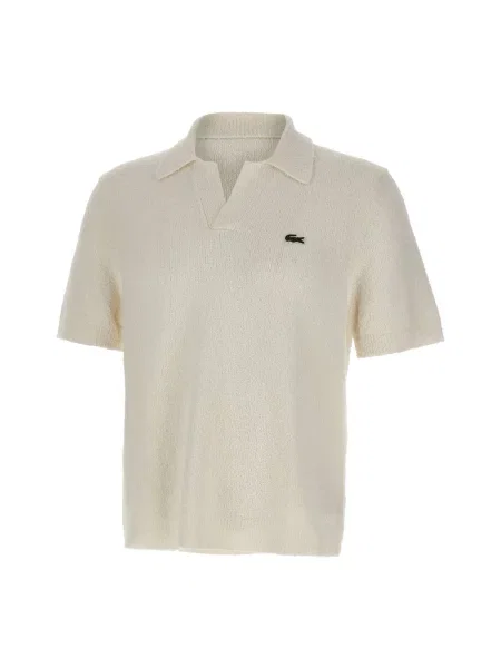Koszulka polo Lacoste biała