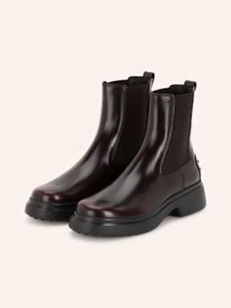 Tod's Botki Chelsea rot czarne