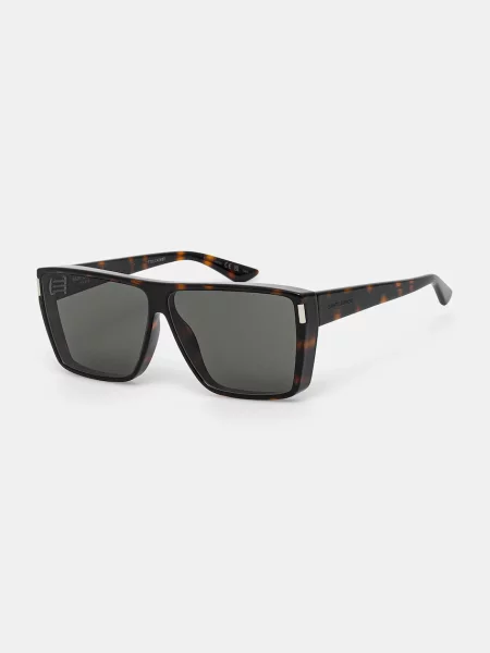 Saint Laurent okulary pomarańczowy SL brązowe