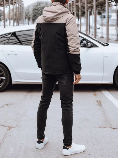 Geacă Dstreet cu glugă negru