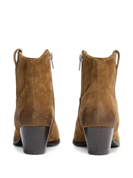 Botine Ash din piele de căprioară maro