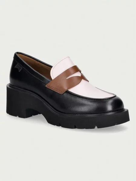 Pantofi cu toc Camper din piele negru