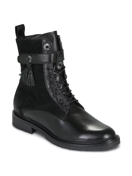 Pantofi Mjus cu cataramă negru